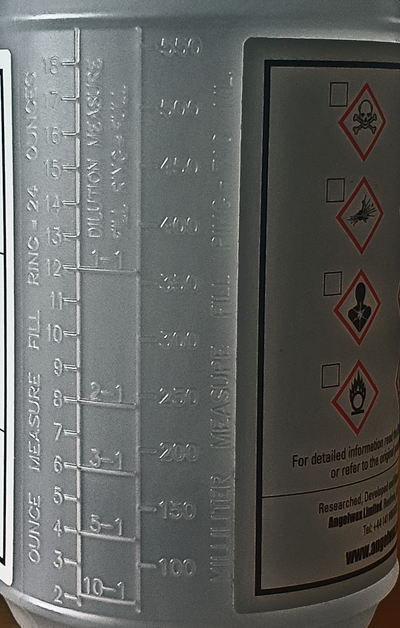 Chemical resistant spray bottle